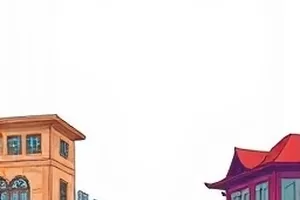 《蝉声四点半》横版封面，凌晨树影与蝉壳特写插画